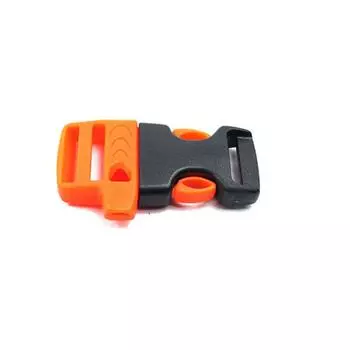 Survival Tools Woven Bracelet Quick Release Buckles Strap Buckles Whistle Buckles Emergency Buckles orange