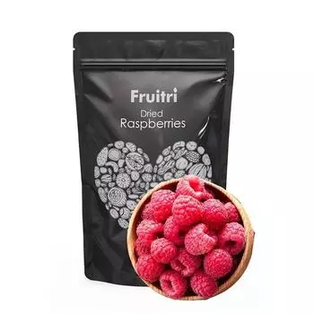 Сушеная целая малина Fruitri 250 грамм