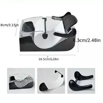 Sushi DIY Tools Magic Rice Mold Sushi Maker Rice And Vegetable Roll Rolling Tool Kitchen Gadgets Accessories чёрный