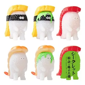 Sushi Monster Sushiel Коллекция фигурок настоящего размера суши 1BOX (6 шт.)