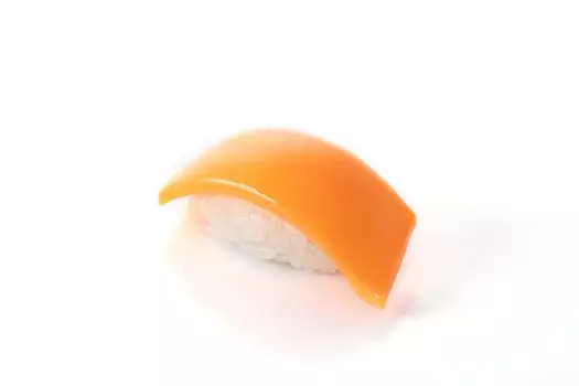 Sushi plastic model salmon scale PS assembly type plastic model 1/1