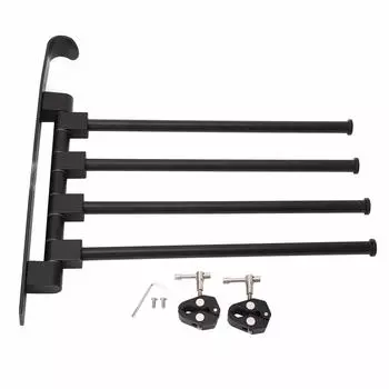 Сушильная стойка для одежды для автофургона, алюминиевая многофункциональная вешалка для одежды с защитой от ветра и сверления