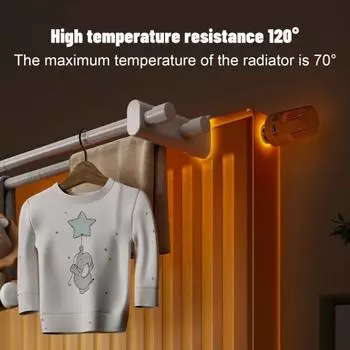 Сушилка для белья Yousheng для радиаторов 0,3-2 м из углеродистой стали с двумя стойками, простая установка без сверления, устойчивая к ржавчине белая отделка, полотенцесушитель A