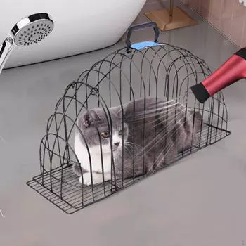 Сушилка для домашних животных, клетка для сушки кошек, дорожная ванна для собак, домик для ухода за собаками для щенков M