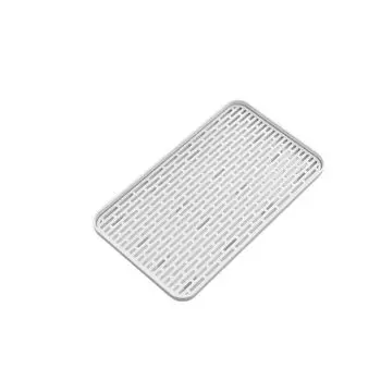 Сушилка для кухонной мойки, многофункциональная белая сушилка для посуды, поднос для фруктов, полка для тарелок, кухонный органайзер 38x10.5 cm