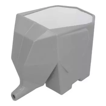 Сушилка для кухонной посуды Пластиковая в форме слона Стойка для хранения Инструмент для сушки для домаСерый серый