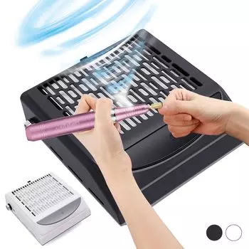 Сушилка для ногтей Пылесос для ногтей Пылесос для самостоятельного удаления геля с ногтей Средство для удаления геля с ногтей Уход за ногтями Сильное всасывание 100 Вт 4500 об/мин Машинка для маникюра