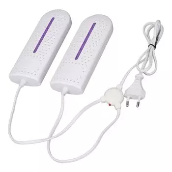 Сушилка для обуви электрическая сушилка для обуви грелка сушилка для ног устраняет неприятный запах быстро эффективно тихо белый ЕС