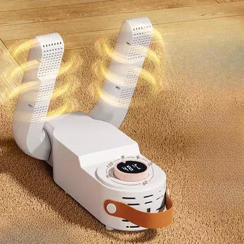 Сушилка для обуви Интеллектуальное сушильное устройство Складная электрическая грелка с таймером Перчатки для ботинок