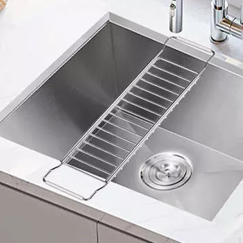 Сушилка для посуды над раковиной, подставка для чашек, многофункциональная, раздвижная, пробковая подставка, Small