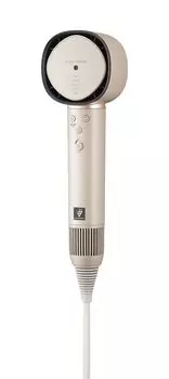 Сушилка Sharp Plasmacluster Beauty Drape Flow Dryer бежевого цвета с большим объемом воздуха, быстрая сушка, красивые волосы, увлажнение, контроль статического электричества IB-WX901-C