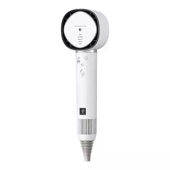 Сушилка Sharp Plasmacluster Beauty Drape Flow Luminous White Большой объем воздуха Быстрая сушка Красивые волосы Увлажнение Контроль статического электричества IB-WX901-W