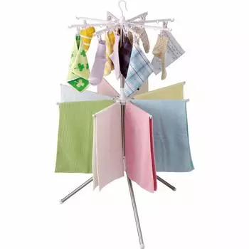 Сушка белья Айрис Охьяма Сушка одежды в помещении 16 Приблизительно 2 2 Нержавеющая сталь CLS132PER Защемление, Люди, Зонтики, белый