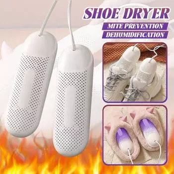 Сушка обуви Сушка обуви Стерилизация бытовой зимней теплой обуви One Size белый