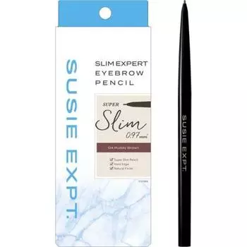 SUSIE EXPT. Susie Slim Expert R 04 Rudy Brown 0.03g 0.97mm ultra-fine eyebrow pencil Fine lead eyebrow