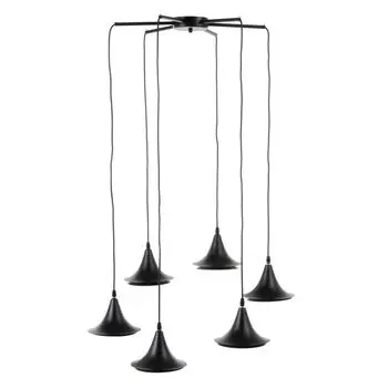 Suspension 51,5 x 51,5 x 100 cm Noir Dor Mtal 18,5 cm