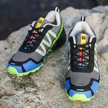 Susugrace Outdoor Men Walking Sneakers Hot Sale Casual Non-slip Gym Male Shoes Breathable Lace-up Athletic Shoes for Men New 39