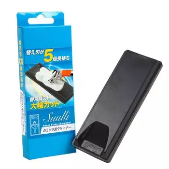 SUULLI более длинное чистящее средство для бритвенных лезвий, бритва с 5 лезвиями, бритье с двойным лезвием, значительно снижает стоимость замены лезвий, унисекс [5x долговечность]