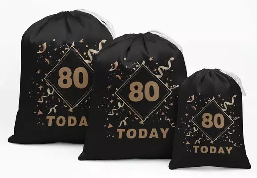 Сувенир Darling Black Number Custom Party Supplies Favor Bags Подарочные мешочки 15 8 x 10 Inches персиковый