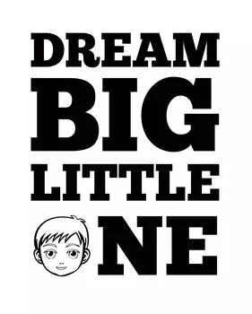 Сувенир Darling Dream Big Little One Burlap Print Детская комната Декор для детской комнаты Подарок для новой мамы - только Burlap Print Burlap Print Only(8 x 10 Inches) бежевый