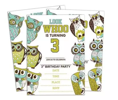 Сувенирная многоцветная пригласительная открытка на день рождения Darling, для печати, заполнения или записи, приглашения для вечеринок, упаковка из 28 5 x 7 5 x 7 Inches