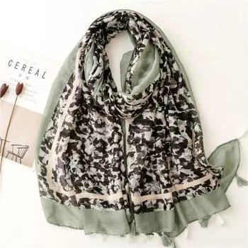 Suya Японский стиль Свежий хлопок и лен ручной работы войлочный шарф, шелковый шарф, Балийская марля с волнистой росписью чернилами, дорожная шаль, шелковый шарф для женщин 180*90