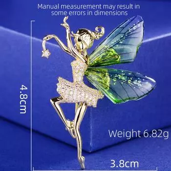 SUYUPurple Модная циркониевая брошь-бабочка для женщин Роскошная и элегантная эмалевая брошь-бабочка для мужчин Винтажная одежда Подарок