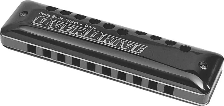 SUZUKI 10 hole harmonica OVER DRIVE C tone MR-300