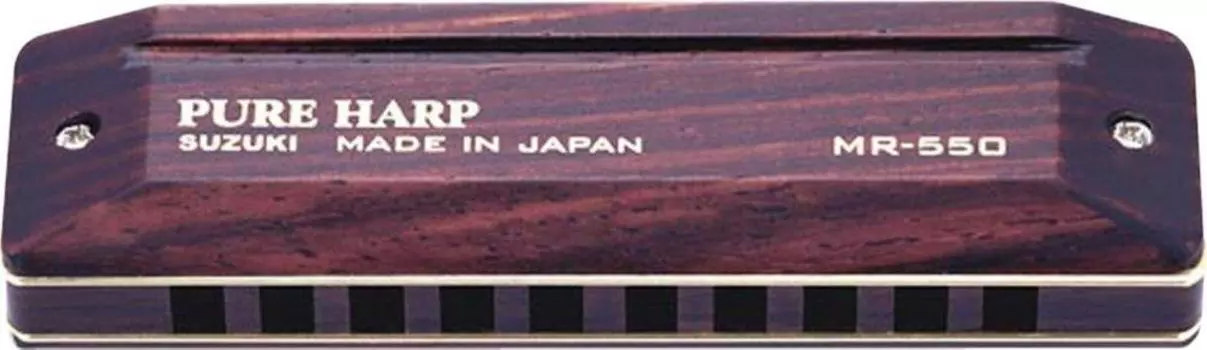 SUZUKI 10 hole harmonica PURE HARP E tone MR-550