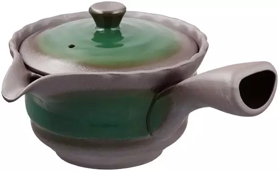 Чайник Suzuki Banko Ware с мелкой сеткой для мягкого чая, 2 чашки, Oribe Buki x Ширина до ручки x Ширина примерно 9 x 18 x см Нет. (с сетью) 0977-3160 (Высота