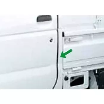 SUZUKI CARRY Suzuki Carry [DA63T DA65T] Молдинг дверного края (слева, справа, сверху и снизу (4 шт) задавать) [черный] 99000-99023-936