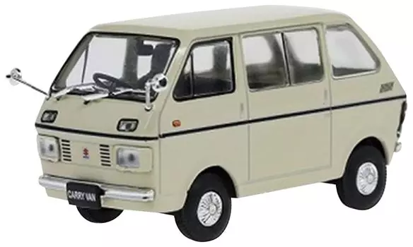 Suzuki Carry Van 1969 Ivory Finished Product FIRST43 1/43 F43-163