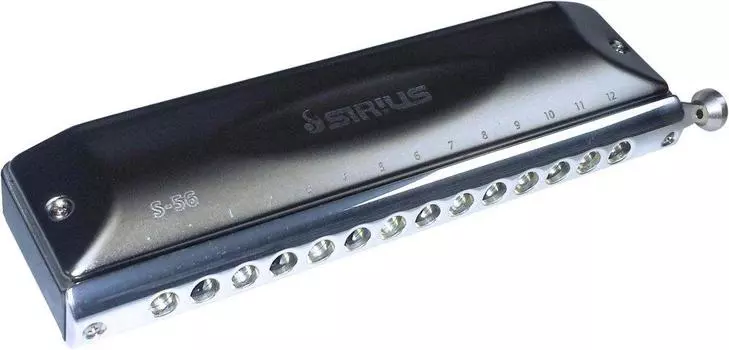 SUZUKI Chromatic Harmonica Sirius Series Long Stroke S-56C