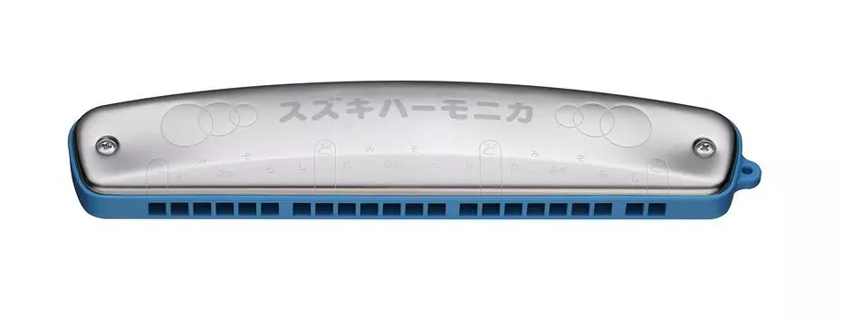 SUZUKI Educational single harmonica 22 holes Made in Japan Easy to play with less breath leakage S-22C