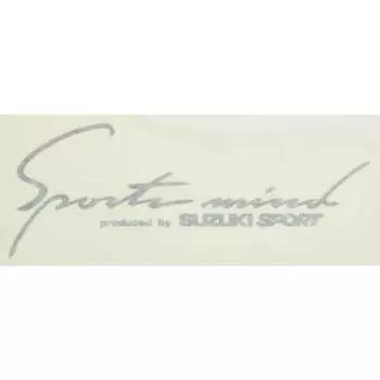 SUZUKI Genuine Parts Wagon R Sticker (Sports Mind) Multicolor Metallic (Blue Base) A9BM99000-99036-A16