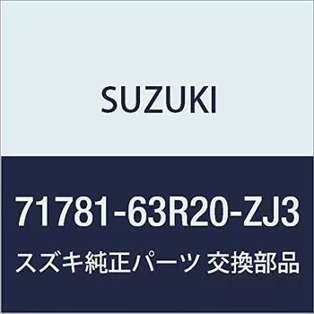 SUZUKI Genuine Parts Wagon R/Wagon R Stingray [MH35S (Type 1), MH55S (Type 1)] Front Bumper Garnish Center Bluish Black Pearl 3 71781-63R20-ZJ3