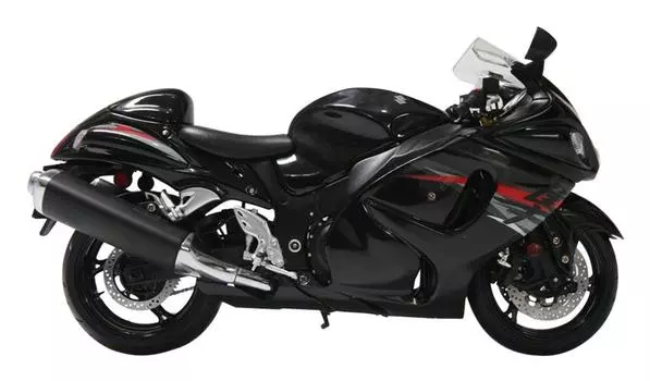 Suzuki GSX1300R Hayabusa 2012 Glass Sparkle Black Готовый продукт WIT S 1/12