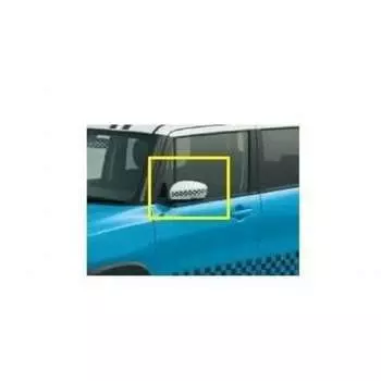 Suzuki Hustler [MR31S] Наклейка на дверное зеркало (левый и правый комплект) [Проверка: Черный] 99000-99035-V76