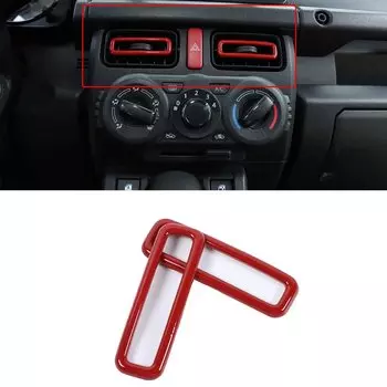 Suzuki Jimny 2019+ Применимо Накладка на кнопку переключателя стеклоподъемника/Центральная консоль, Рамка воздуховода кондиционера,