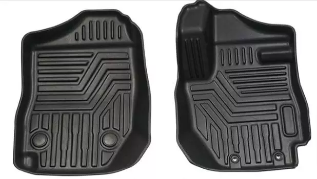 Suzuki Jimny Jimny Sierra JB64 JB74 AT автомобильный 3D коврик для пола левый и правый комплект передний 1-й ряд SUZUKI JIMNY водительское сиденье пассажирское сиденье 3D коврик