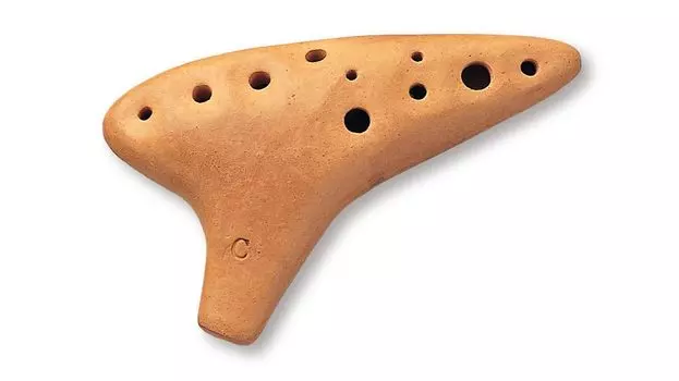 SUZUKI Ocarina Soprano, мензура C, керамика OSC500G коричневый