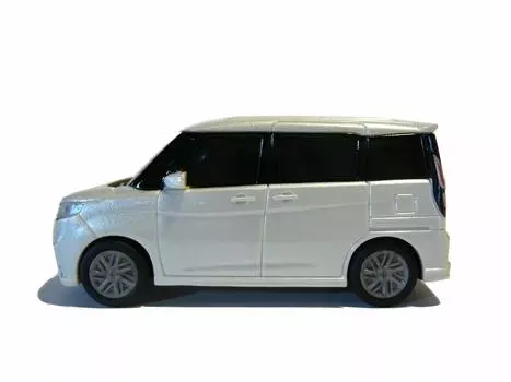 SUZUKI SOLIO 4th generation Pullback car mini car Pure White Pearl 2020~ белый