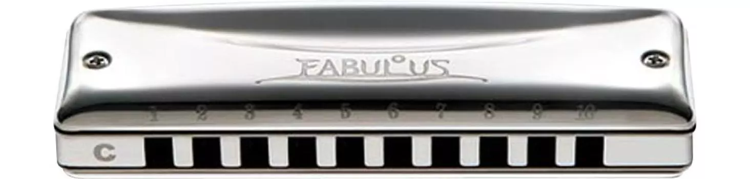 SUZUKI Suzuki 10 hole harmonica Fabulous series G F-20E