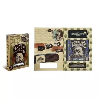 SUZUKI Suzuki blues harmonica door (10-hole harmonica + CD + booklet included) The origin of rock and pop An introductory package that allows you to