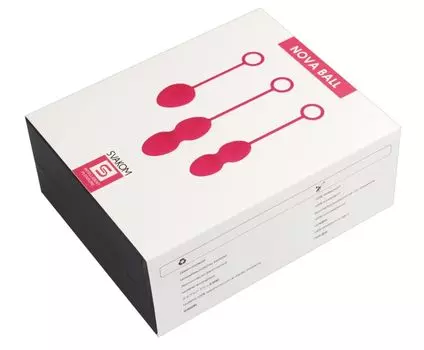 SVAKOM NOVA шар Сливово-красный