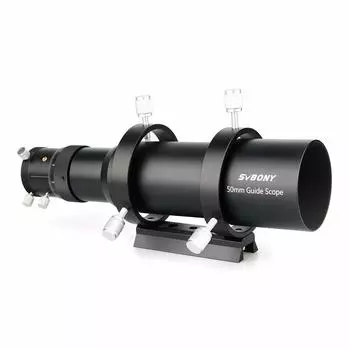 SVBONY SV106 Guide Scope Двойной спиральный фокусер Телескоп Finder Mini Guide Scope Аксессуары для астрономического телескопа 50 мм 190 мм Фокусное расстояние F/3.8
