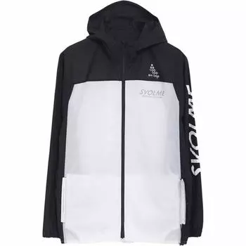 Svolme легкая складная толстовка с капюшоном 2018 года, модель осень/зима 183-93001WHITEBKL 183-93001