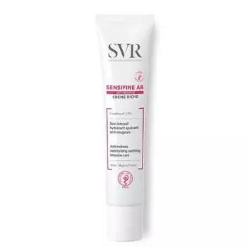 Svr Sensifine Ar Rich Cream против покраснений, увлажняющий, успокаивающий, интенсивный уход, 40 мл