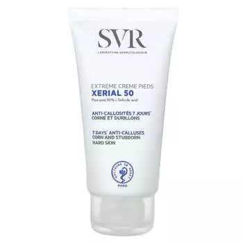 SVR, Xerial 50, крем для ног Extreme, без отдушек, 1,7 жидких унций (50 мл)