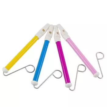 SW1-PL Детский свисток-горка со стальным скользящим стержнем, музыкальный инструмент, игрушка для детей, флейта казу для игр родителей и детей, сувениры для вечеринок для мальчиков и девочек фиолетовый